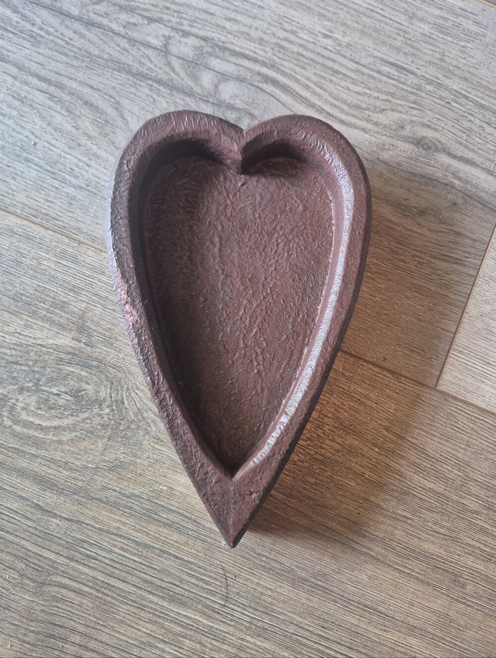 ❤️‍🔥 Prim Wood Rustic Heart Decor Small Tray